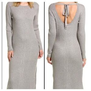 Wayf x dede & emily Ribbed Knit MIDI Dress, New with Tags